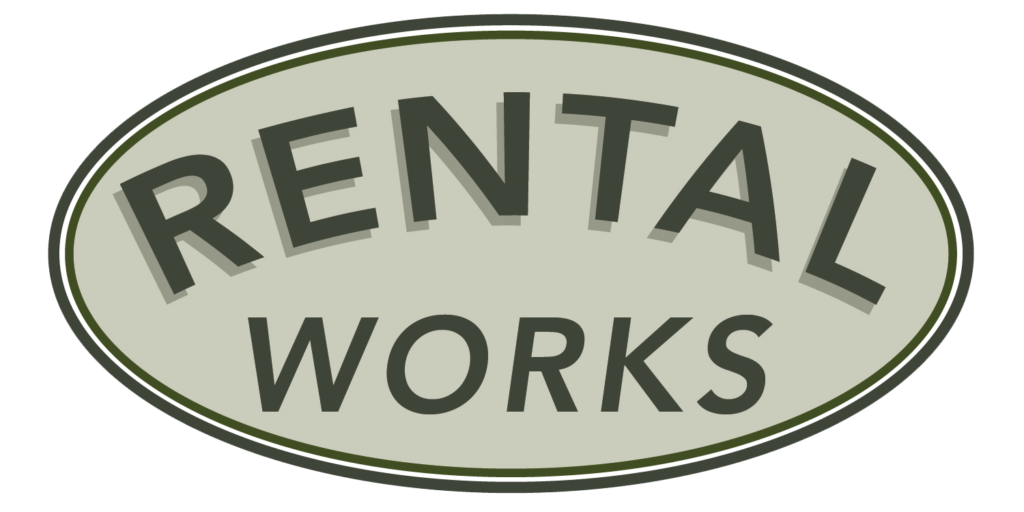 Rental Works logo in green