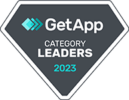 GetApp Leader 2023 Award Badge