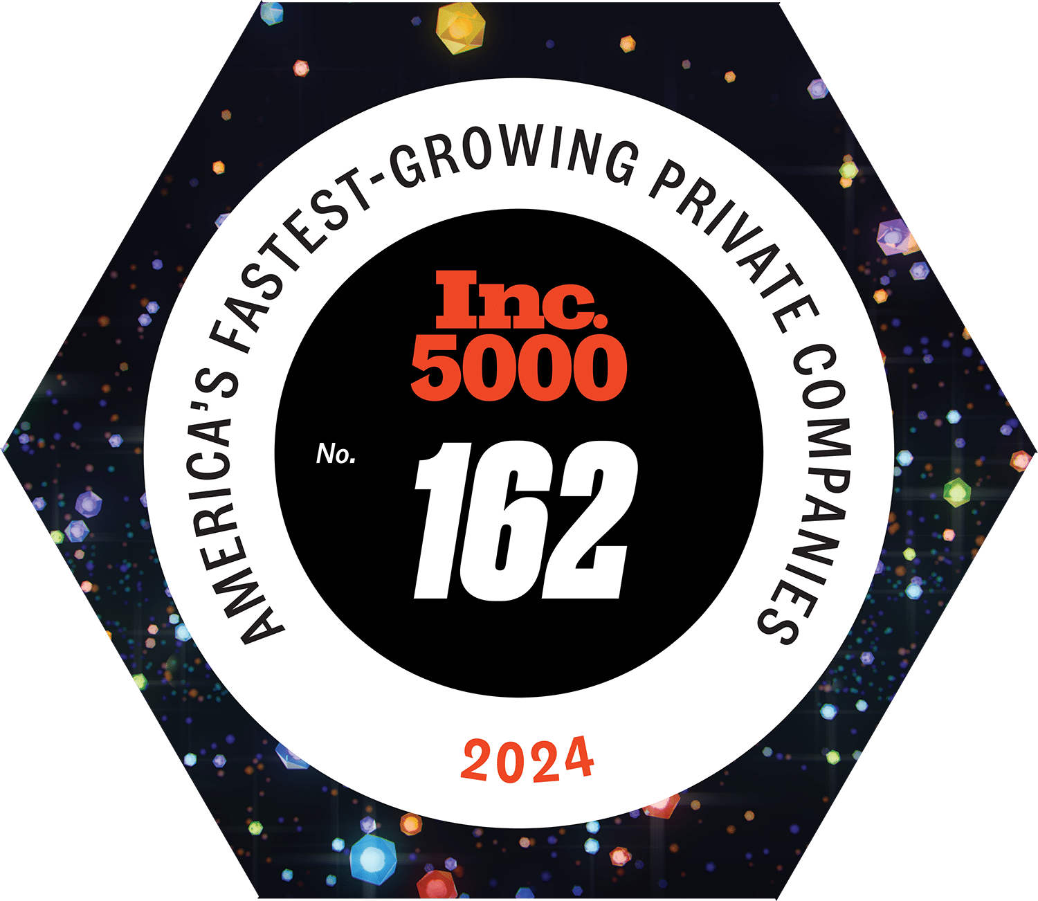 Inc 5000 2024 Award Badge