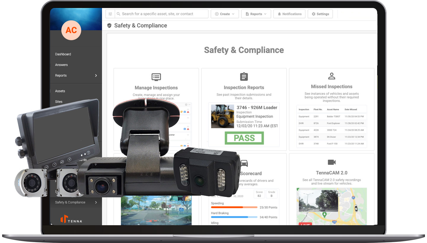 TennaCAM 2.0: Heavy Equipment Camera for Jobsite Safety - heavy equipment camera