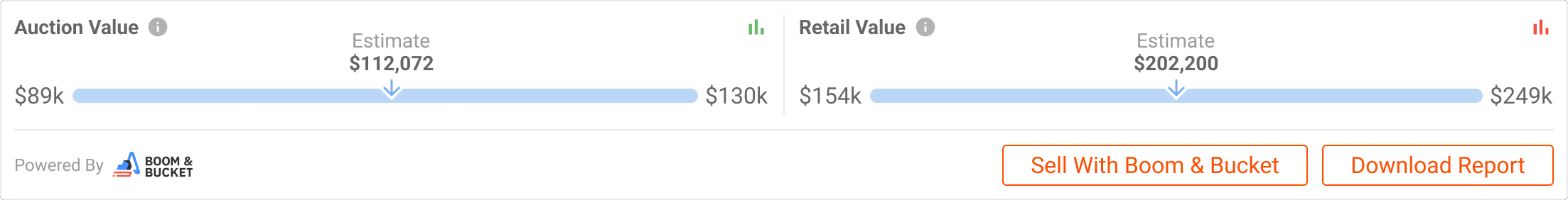 Tenna and Boom & Bucket Integration UI