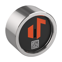 TennaBLE Beacon Steel Puck Asset Tracker