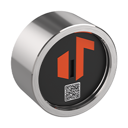 TennaBLE Beacon Steel Puck Asset Tracker