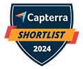 Capterra Award for Shortlist 2024 - Tenna