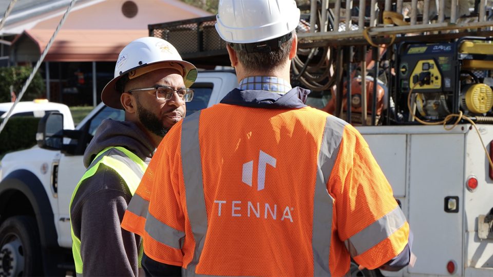 Tenna is a trusted construction technology partner working with customers in the field